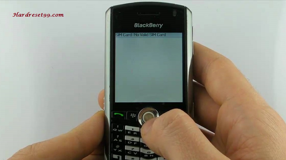BlackBerry 8120 Pearl Hard reset - How To Factory Reset