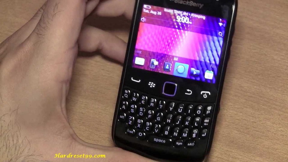 BlackBerry 9360 Curve Hard reset - How To Factory Reset