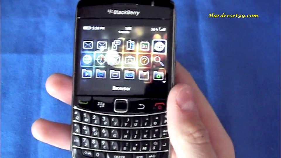 BlackBerry 9700 Bold2 Hard reset - How To Factory Reset