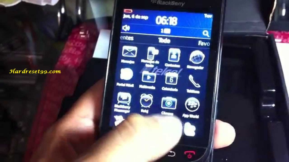 BlackBerry 9800 Torch Hard reset - How To Factory Reset