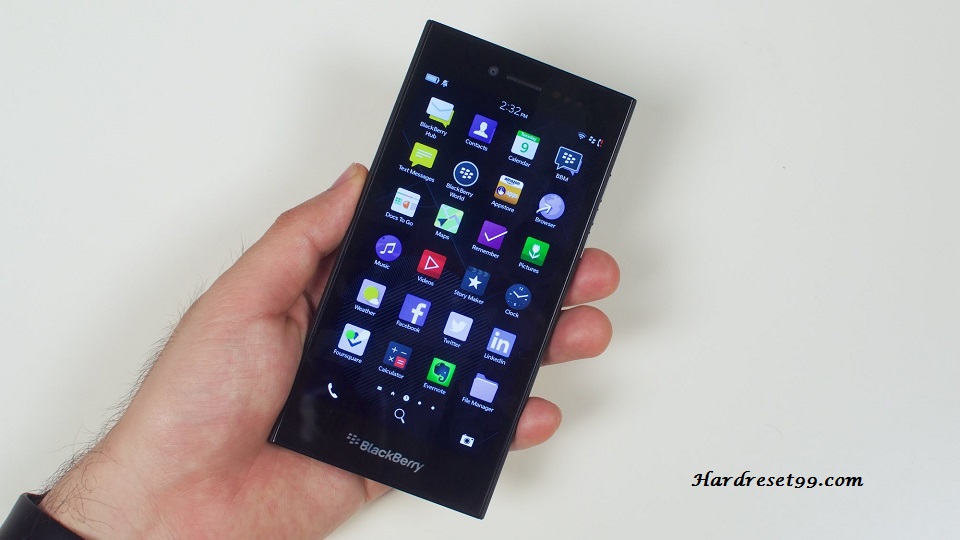BlackBerry Leap Hard reset - How To Factory Reset