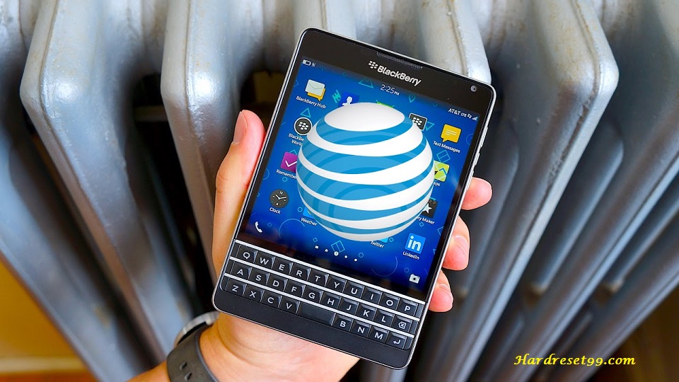 BlackBerry Passport AT&T Hard reset - How To Factory Reset