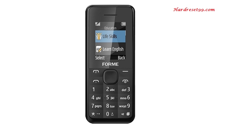 Forme C101 Hard reset - How To Factory Reset