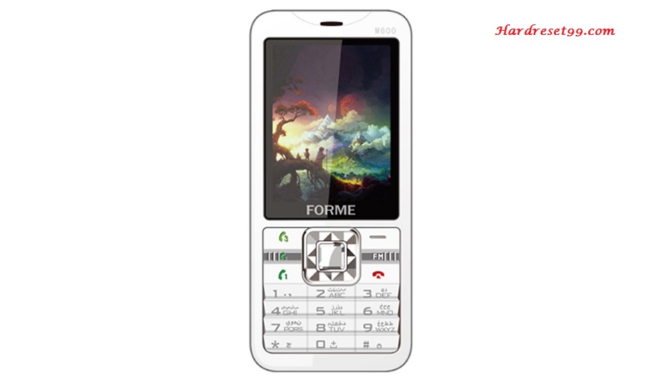 Forme M600 Hard reset - How To Factory Reset