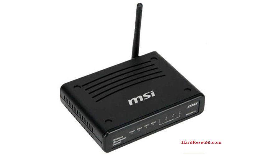 MSI Router Factory Reset – List
