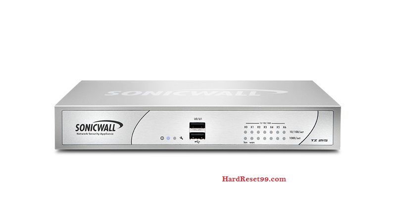 SonicWALL Router Factory Reset – List