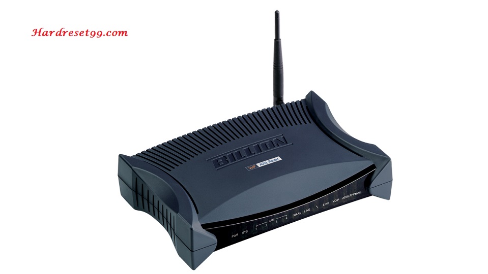 Billion BiPAC-7401VGP Router - How to Reset to Factory Settings