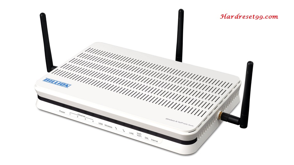 Billion BiPAC-7404VGOX Router - How to Reset to Factory Settings