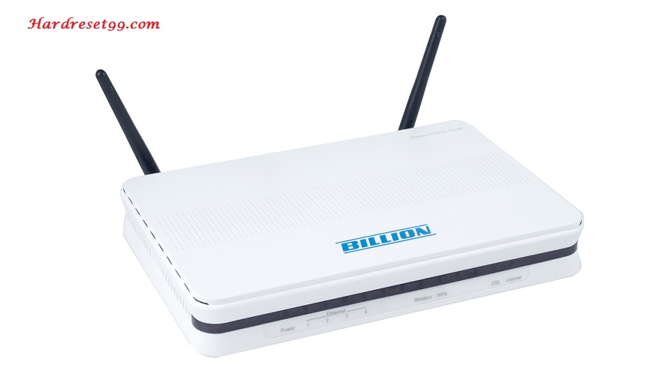 Billion BiPAC-7800NL Router - How to Reset to Factory Settings