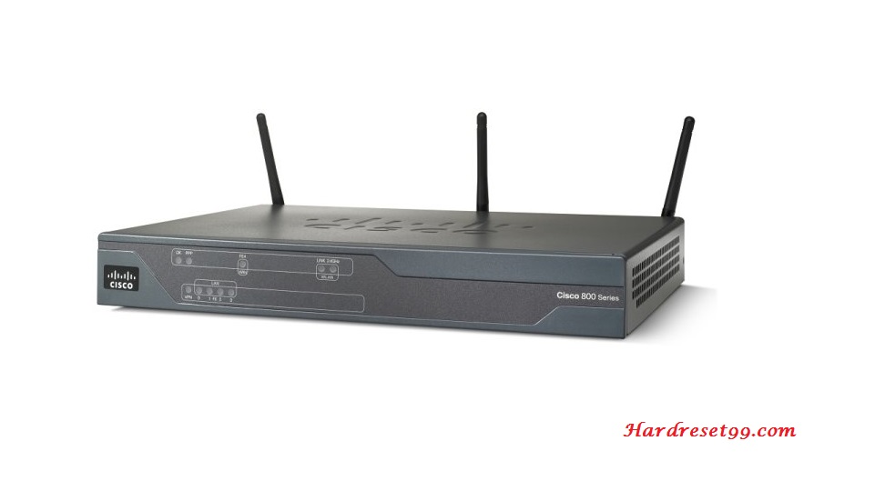 Cisco 861W Router - How to Reset to Factory Defaults Settings