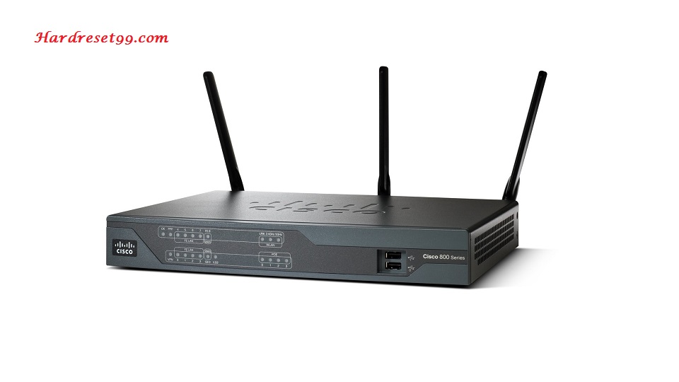 Cisco 888E Router - How to Reset to Factory Defaults Settings
