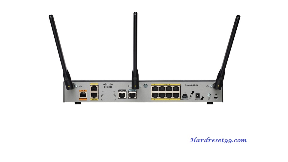 Cisco 897VA Router - How to Factory