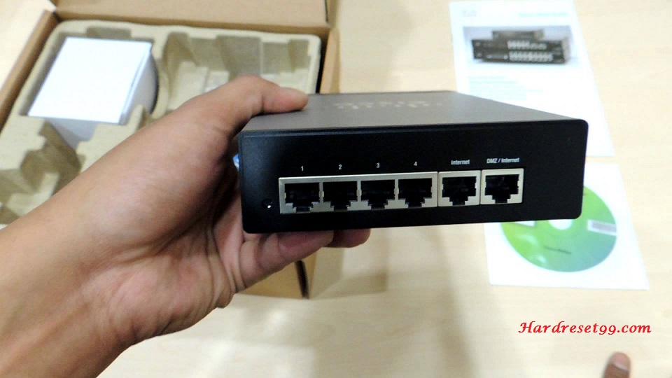 Cisco RV042G Router - How to Reset to Factory Defaults Settings