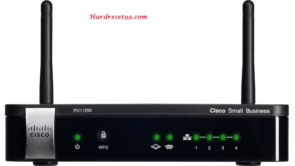 Cisco RV110W Router - How to Reset to Factory Defaults Settings