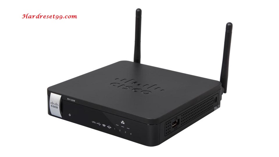 Cisco Rv130w Router - How to Reset to Factory Defaults Settings