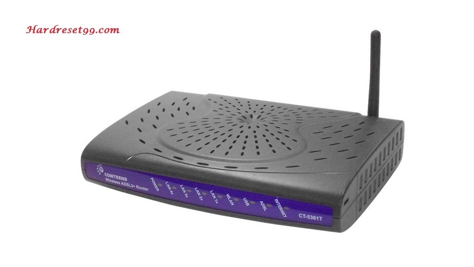 Comtrend NexusLink-5631 Router - How to Reset to Factory Settings