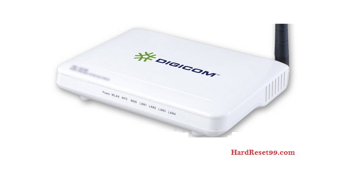 Digicom DG-5314T Router - How to Reset to Factory Settings