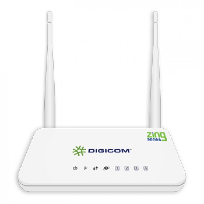 Digicom DG-5624T Router - How to Reset to Factory Settings