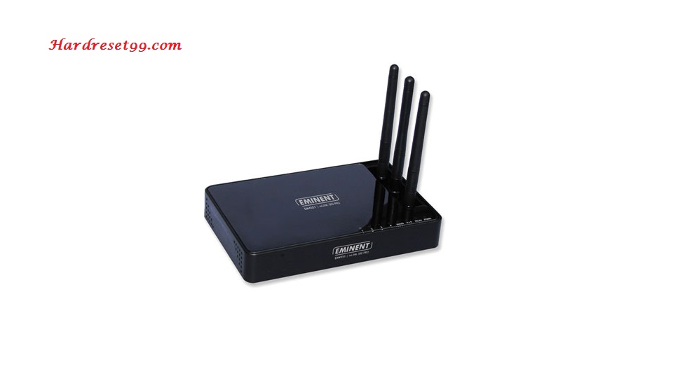 Eminent EM4551 Router - How to Reset to Factory Settings