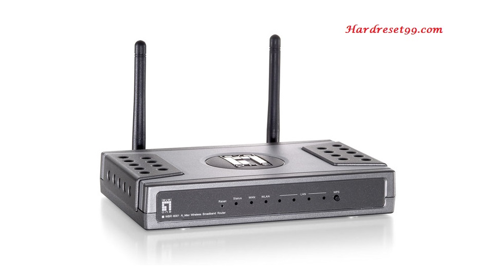 LevelOne WBR-6001 Router - How to Reset to Factory Settings