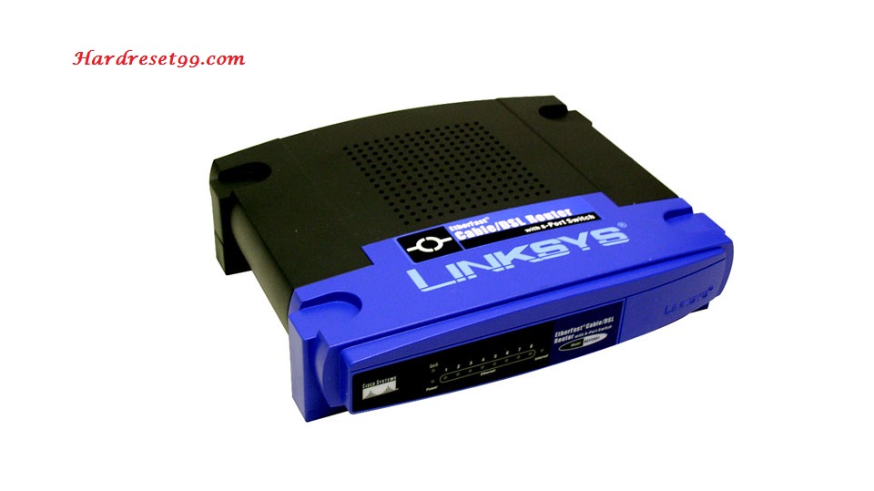 Linksys BEFSR81 Router - How to Reset to Factory Settings