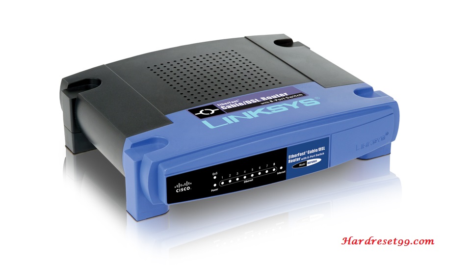 Linksys BEFVP41v1 Router - How to Reset to Factory Settings