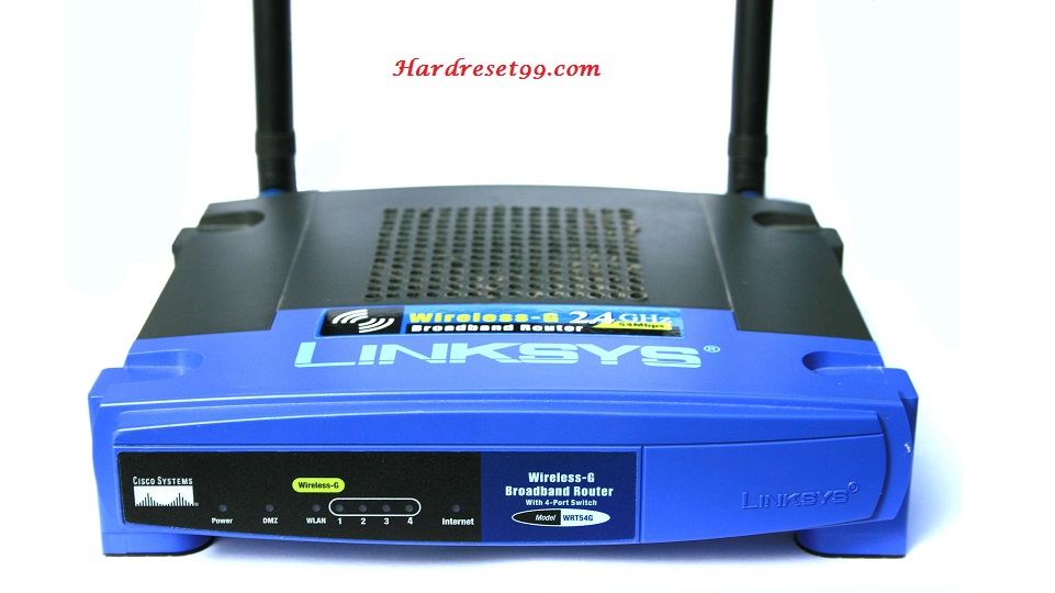 Linksys WRT54GSv4 Router - How to Reset to Factory Settings