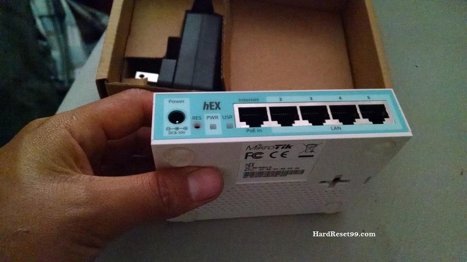 Mikrotik RB750Gr2 Router - How to Reset to Factory Settings