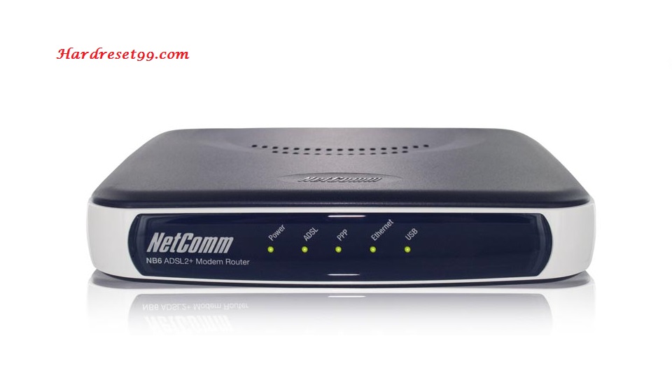 NetComm NB6W Router - How to Reset to Factory Settings