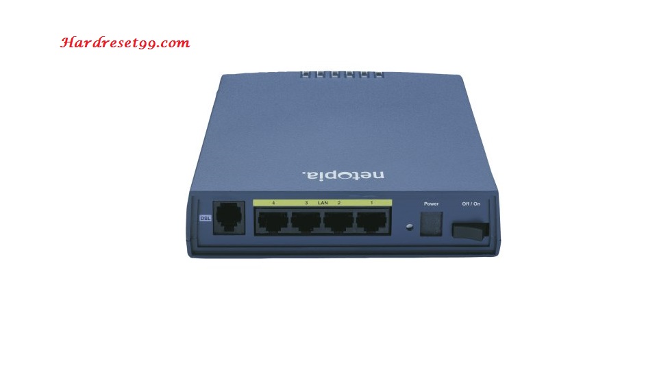 Netopia 3347NWG-006v7 Router - How to Reset to Factory Settings