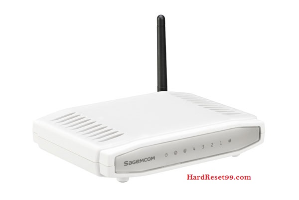 Sagem Fast 1704 Router - How to Reset to Factory Settings