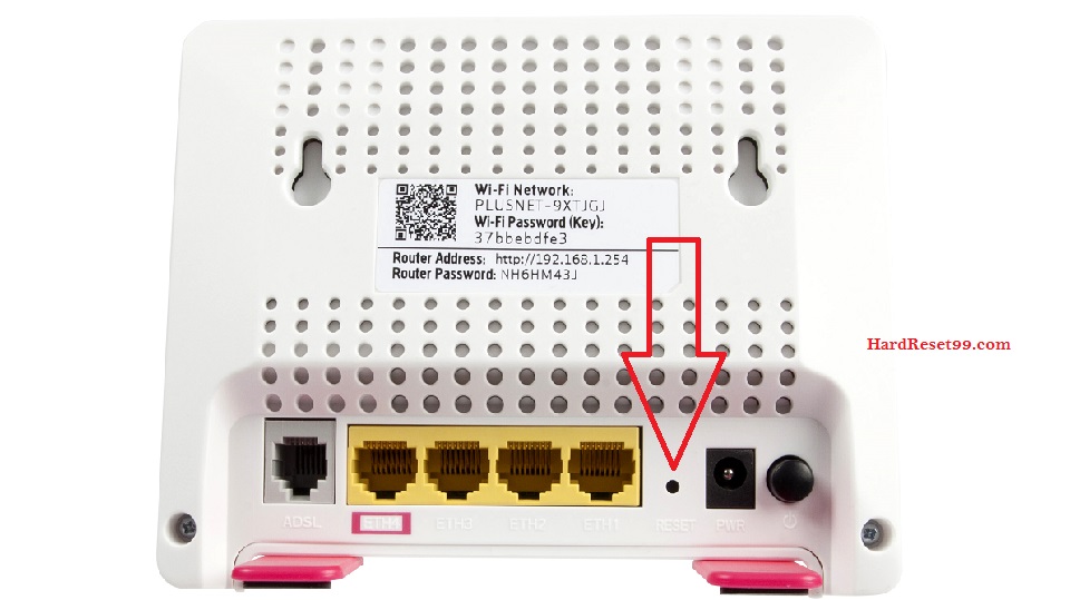 Sagemcom 2704N Plusnet Router - How to Reset to Factory Settings