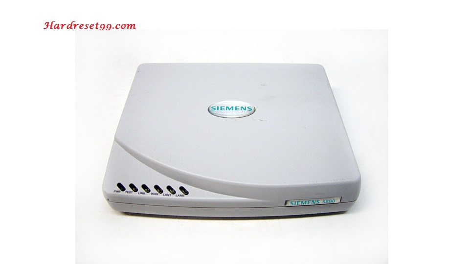 Siemens Gigaset-SE567 Router - How to Factory Reset