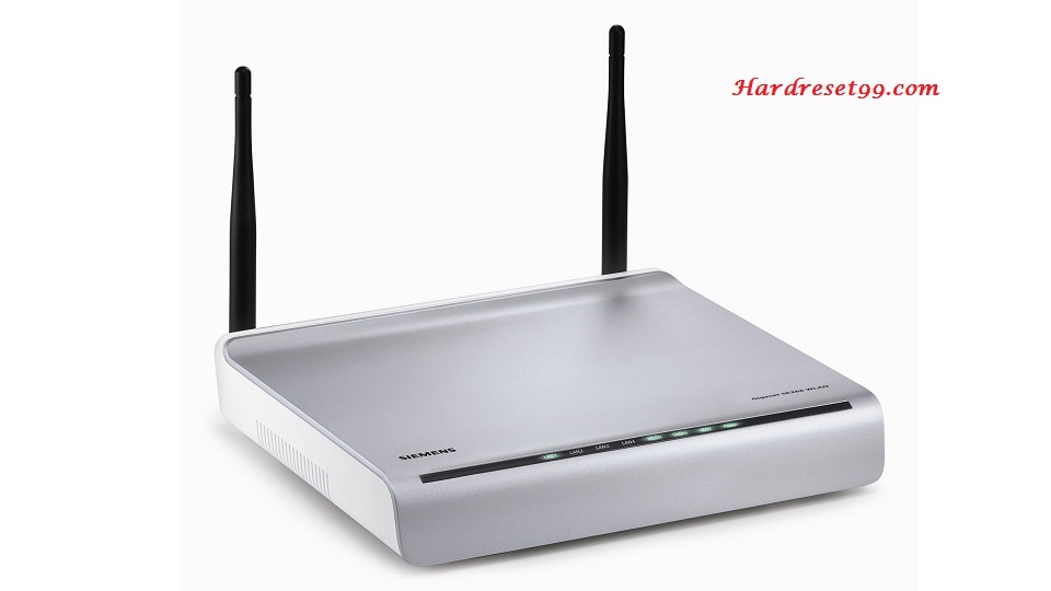 Siemens Gigaset-SE572 Router - How to Reset to Factory Settings