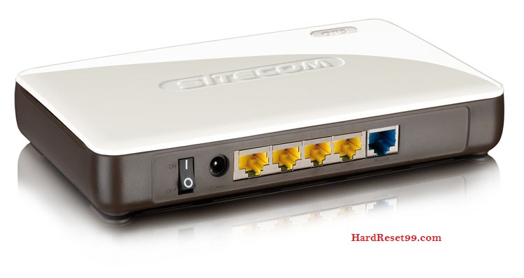 Sitecom 300N X4 Router - How to Reset to Factory Settings