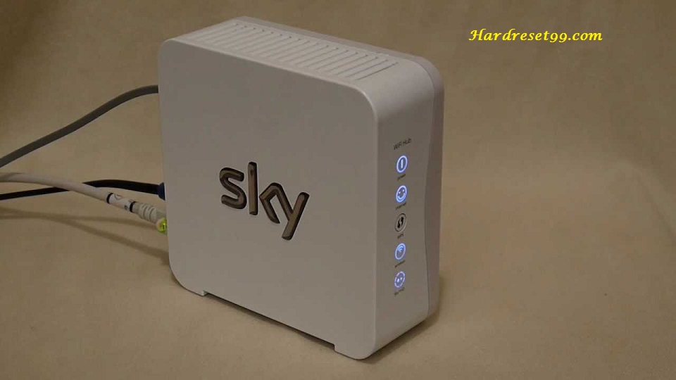 Sky SR101 Router - How to Reset to Factory Settings