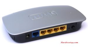 Sweex LW150 Router - How to Reset to Factory Settings