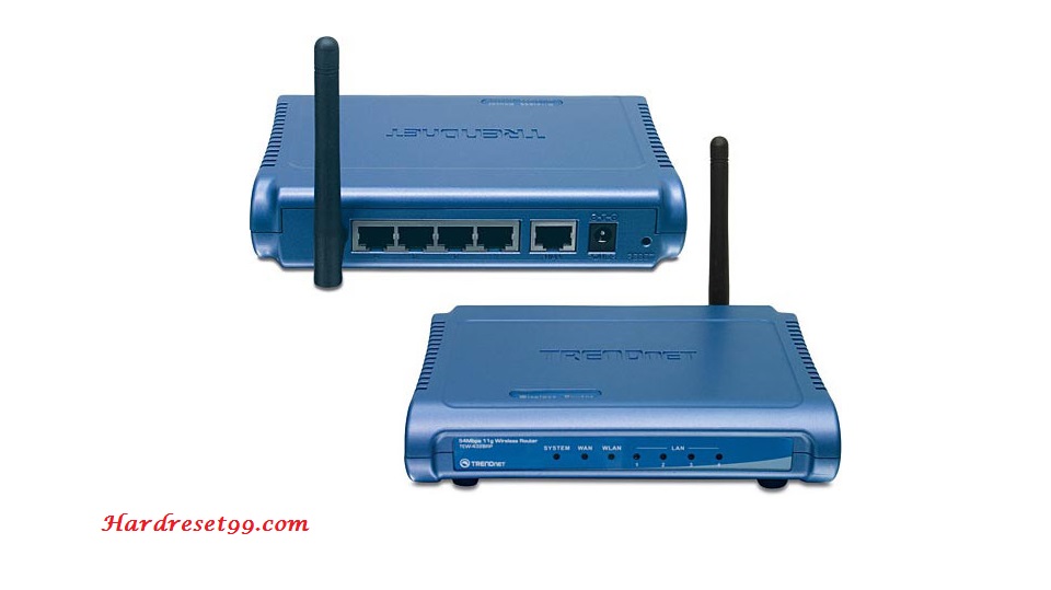 TRENDnet TEW-452BRP Router - How to Reset to Factory Settings
