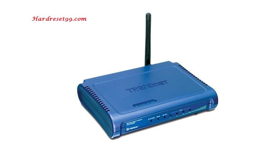 TRENDnet TEW-452BRPv5 Router - How to Reset to Factory Settings