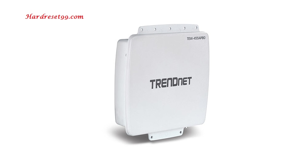 TRENDnet TEW-455APBOv2 Router - How to Reset to Factory Settings