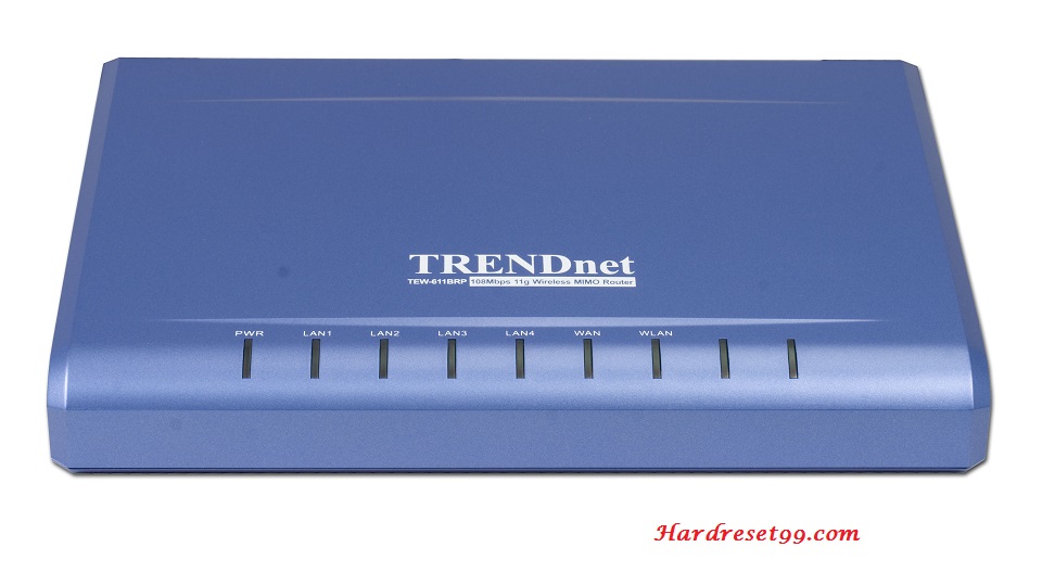 TRENDnet TEW-611BRP Router - How to Reset to Factory Settings