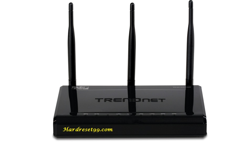TRENDnet TEW-632BRP Router - How to Reset to Factory Settings