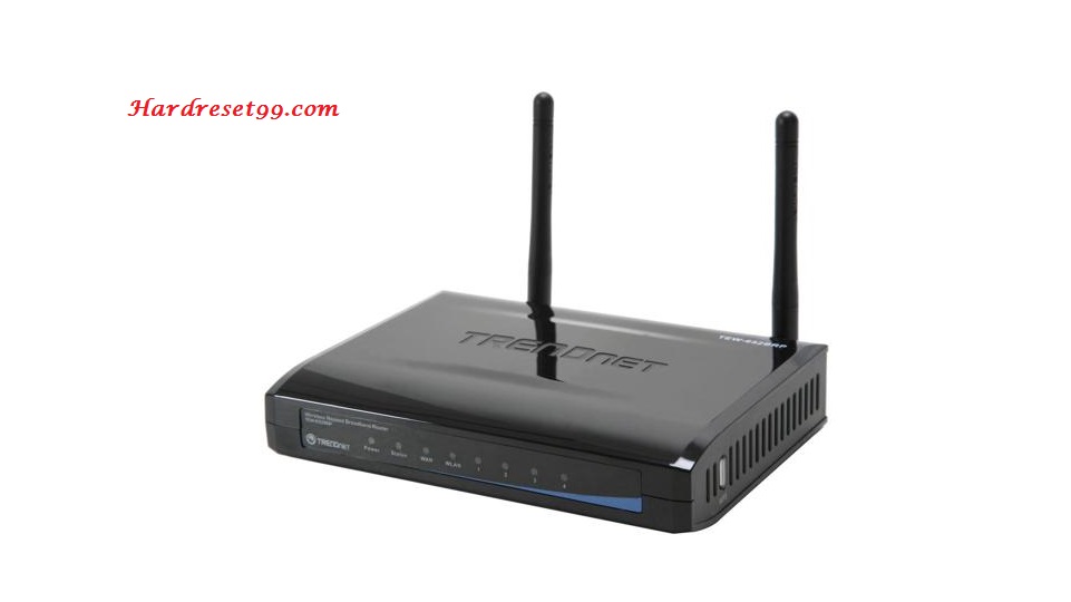 TRENDnet TEW-652BRP Router - How to Reset to Factory Settings