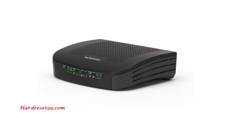 Technicolor TC7110 Router - How to Factory Reset