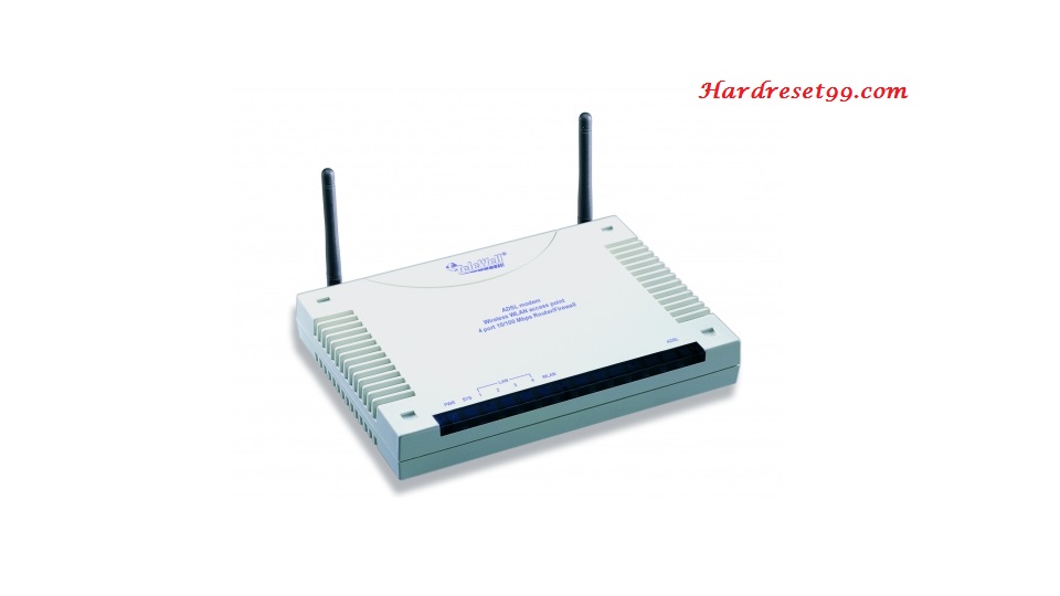 Telewell TW-EA1000 Router - How to Reset to Factory Settings