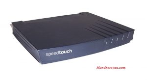 Thomson ST585v6sl Router - How to Reset to Factory Settings