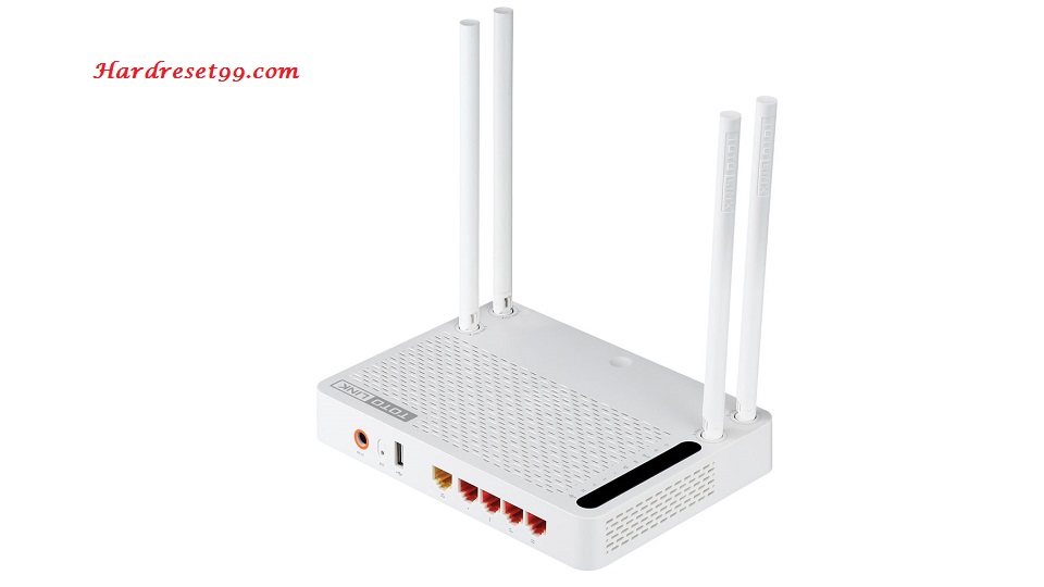 Totolink ND300V2 Router - How to Reset to Factory Settings