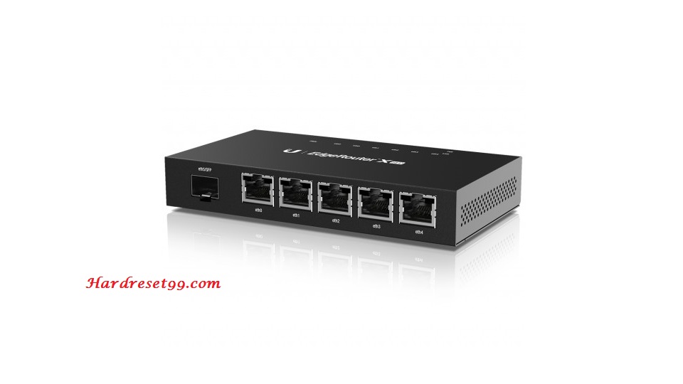 Ubiquiti EdgeRouter X SFP Router - How to Reset to Factory Settings