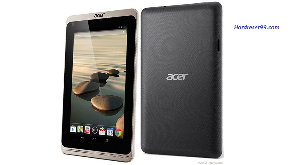 ACER B1-720 Iconia Tab Hard reset, Factory Reset and Password Recovery