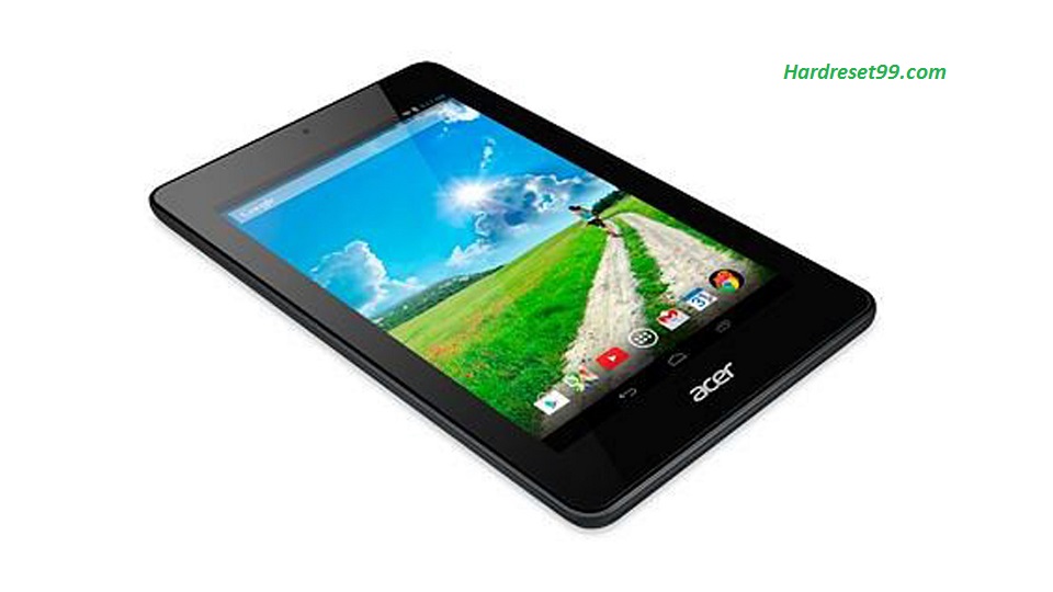 ACER B1-730 Iconia One 7 Tab Hard reset, Factory Reset and Password Recovery